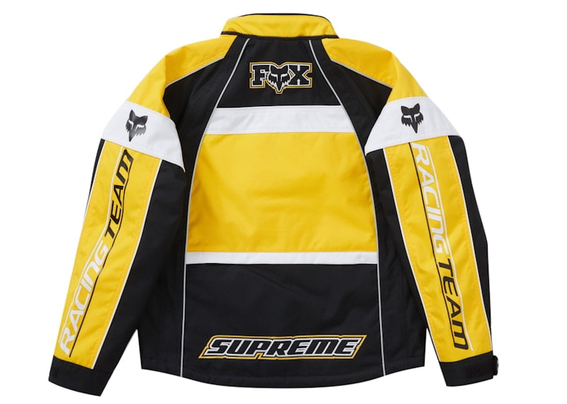 Supreme Men's Fox Racing Jacket Yellow, from StockX