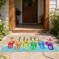 thumbnail image 4 of SIYTUAU Non-Slide Indoor Welcome Mat Summer Decorative Rug Suitable For Entrances Made Of Rubber For Bedrooms Size 15.7X23.6 Inch, 4 of 6