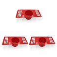 thumbnail image 4 of Bewildely Golf Putting Cup Air Vent Plastic Practice Hole Reutilizable Outdoor Golfer Trainer Golf Skill Training Aid Equipment rojo 3piezas Bewildely CBP189034, 4 of 6