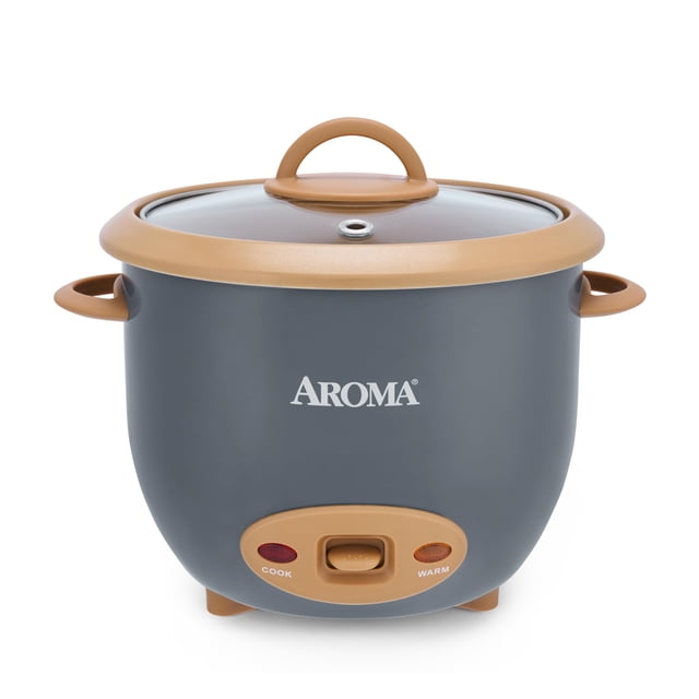 Rice Cooker AROMA 6-Cup One-Touch Ceramic Nonstick