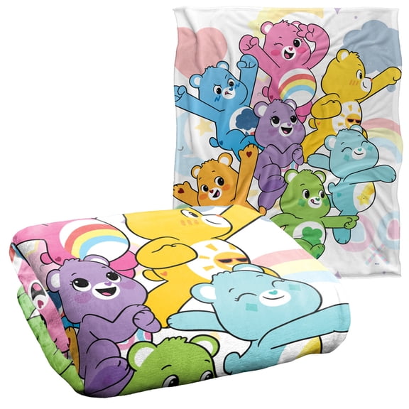 Care Bears Blanket, 50' x 60' Care Bears Silky Touch Super Soft Throw Blanket