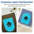 thumbnail image 4 of Avery Printable Arched Labels, Bright Blue, 4.75" x 3.5", 80ct, 4 of 11
