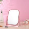 thumbnail image 5 of Kraoden Portable Foldable Makeup Mirror with Stable Stand for Desktop or Travel Use, Lightweight Stylish Glass Mirror for Women's Dressing Tables and Dorm Rooms, 5 of 6