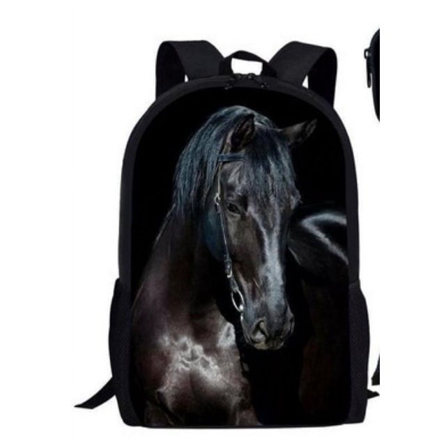 Primary And Secondary School Students Animation Backpack, Youth Schoolbag Three-piece Set-SinKeeU