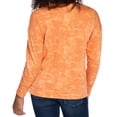 thumbnail image 2 of Women's Orange Tennessee Volunteers Brandy Tie Dye Tri-Blend Long Sleeve Top, 2 of 2