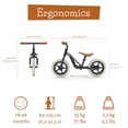 thumbnail image 2 of Bicicleta de aprendizaje Chillafish Charlie 10'' PLATA, 2 of 5