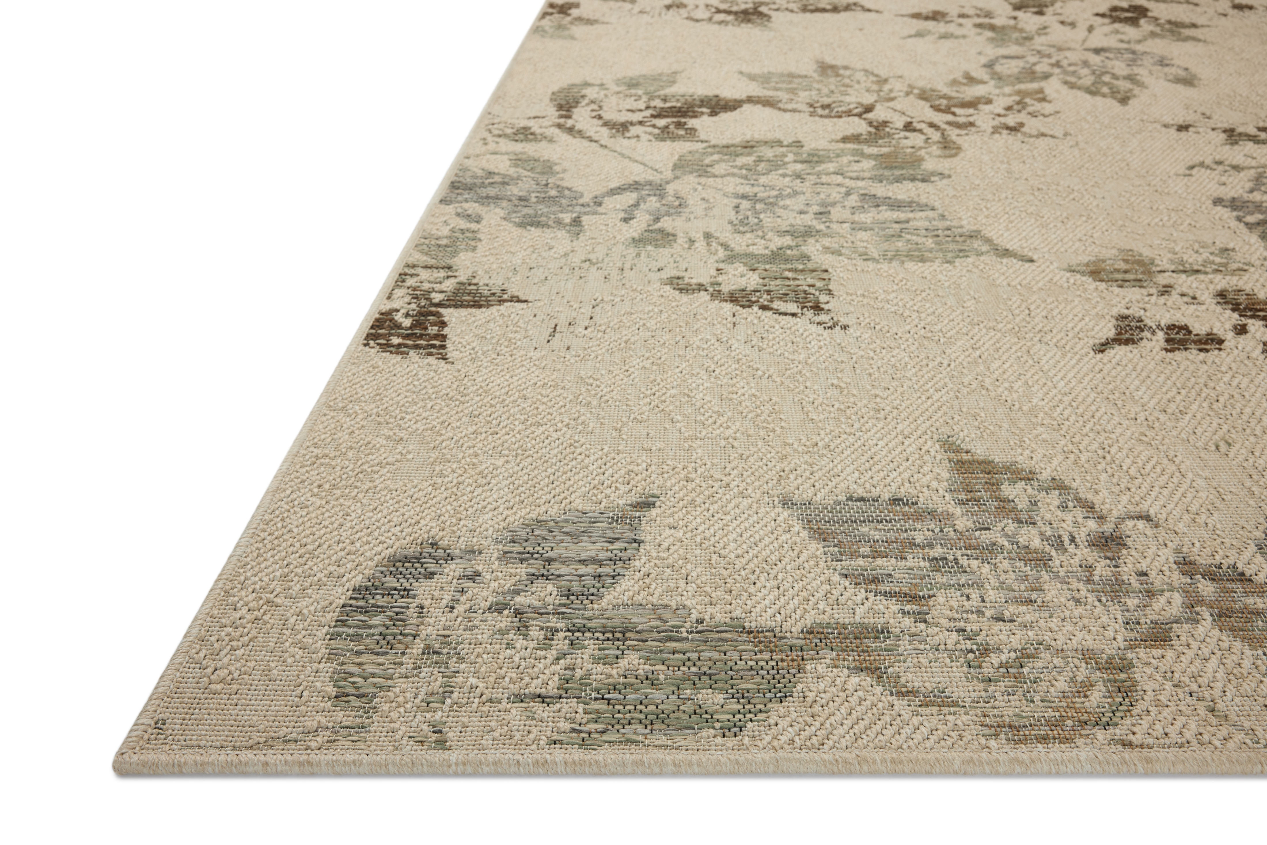 Loloi Saylor Ivory / Bark Indoor/Outdoor Area Rug