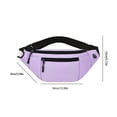 thumbnail image 3 of QTOCIO Waist Bag Unisex Waist Bag Lightweight Adjustable Shoulder Strap for Sports Fitness Travel Work, 3 of 6