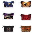 thumbnail image 2 of FUDEAM Impresión de Halloween patrón de las mujeres de viaje bolsa de almacenamiento de artículos de tocador organizar cosmético bolsa impermeable mujer bolsa LIUWENJING unisex, 2 of 2