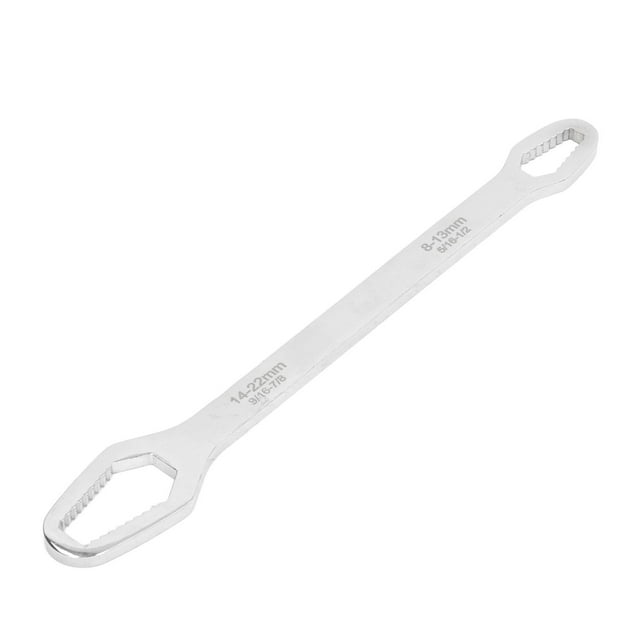 FLAMEEN 8mm‑22mm Wrench, Double Ended Wrench Multifunctional For Water Pipe