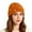 Orange-B, variant on ChaoLingNeng Wool Beanie for Women, Lined Large Winter Hat, Big Knitted Beanie Ski Skull Cap Soft Thermal Cold Weather Outdoor Sports