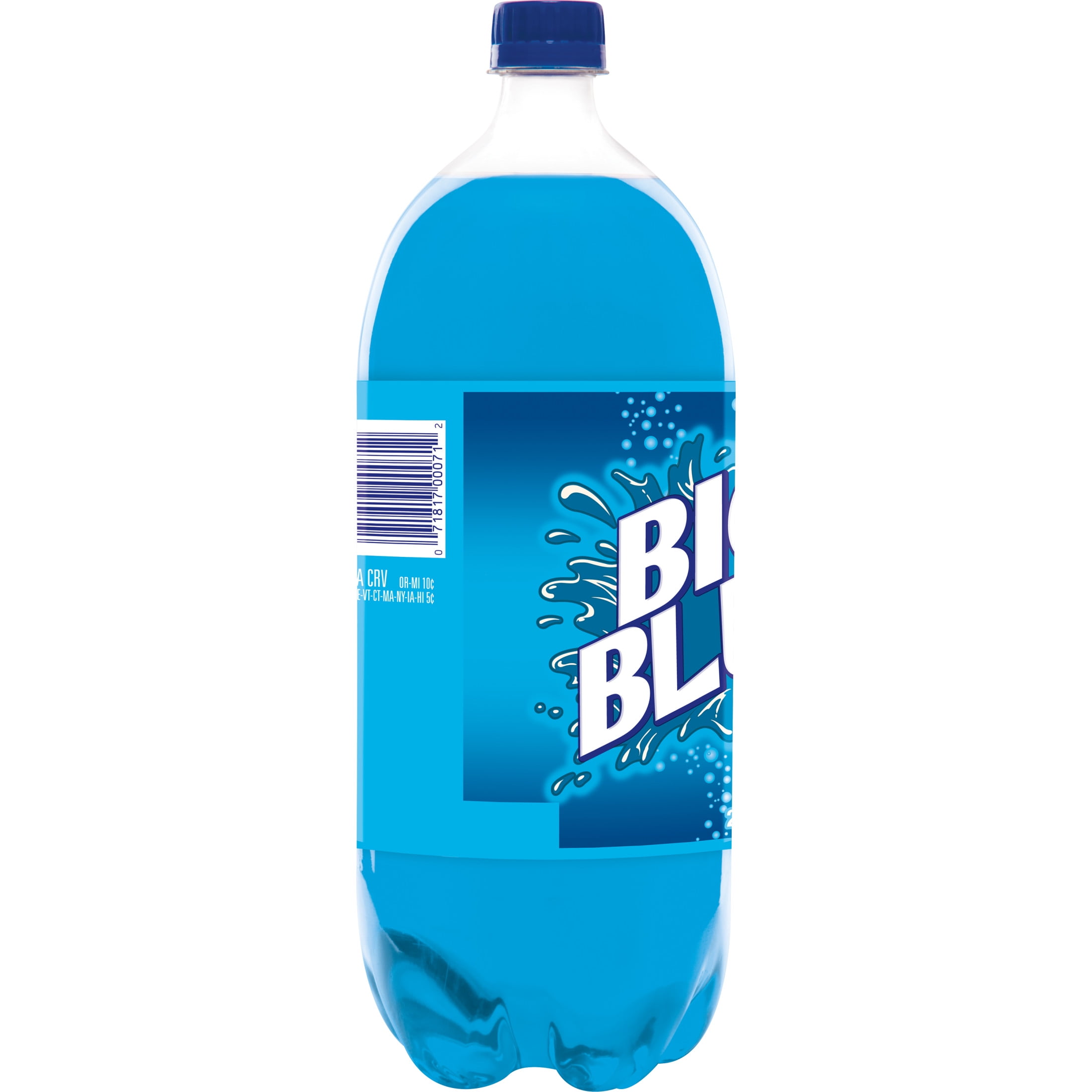Big Blue Soda Pop, 2 L, Bottle