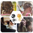 thumbnail image 5 of Pequeñas bandas para el cabello, lazos para el cabello, coleteros para niñas, accesorios para el cabello para niños, cuerdas elásticas para el cabello, alrededor de 200 piezas, 5 of 5