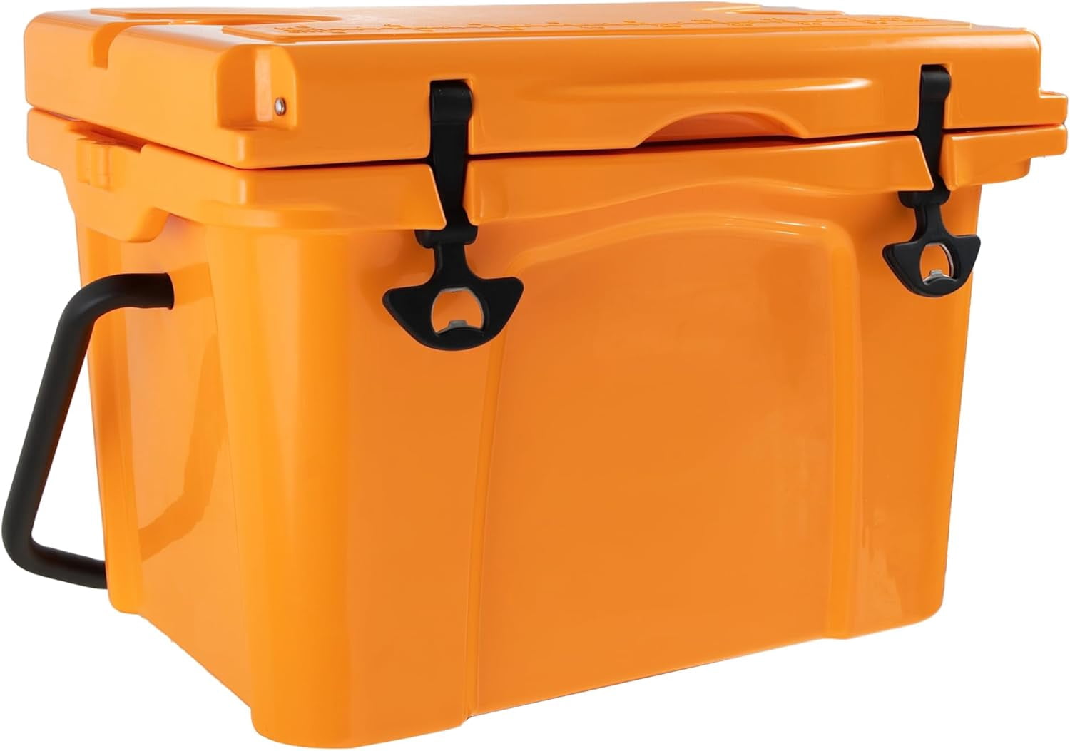 Elleree 25 Quart Hard Cooler Box, Portable Ice Chest with Bottle Opener, Cup Holder & Ruler,Heavy-Duty Ice Cooler for Camping, Fishing, Picnic, Beach