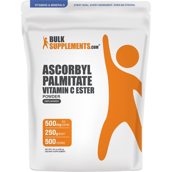 BulkSupplements Ascorbyl Palmitate (Vitamin C Ester) Powder - 250 Grams (8.8 oz)
