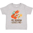thumbnail image 3 of Inktastic Mamaw Loves Me Gift Fox Boys or Girls Toddler T-Shirt, 3 of 5
