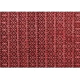 thumbnail image 1 of Ahgly Company Indoor Rectangle Abstract Red Modern Area Rugs, 5' x 7', 1 of 4