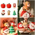 thumbnail image 2 of Christmas Tree Plush Pillow Toy Snowman Lovely Stuffed for Kids Holiday Decoration, 2 of 8