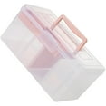 thumbnail image 2 of Boîte de Rangement Transparente Bac à Loquet de Rangement Contenant de Rangement Polyvalent avec Couvercle et Poignée (4,8 L), 2 of 8