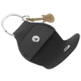 thumbnail image 1 of BEADCEST Porte-Clés Guitare Noir PU pour Enseignants de Musique, 1 of 7