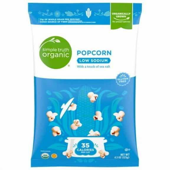 Simple Truth Organic® Low Sodium Popcorn-4.5 OZ