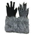 thumbnail image 1 of Guantes de hombre de Halloween disfrazarse de juegos de roles discotecas fiesta de vinilo portátil Gris jinwen Guantes de hombre lobo, 1 of 8