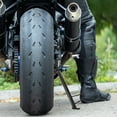 thumbnail image 4 of FONDOTIN Metal Motorcycle Side Stand Kickstand for Scooter Parking Support 1Set, 4 of 8