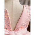 thumbnail image 3 of Toddler Girls Pageant Party Sequin Dress Ruffle Wedding Ball Gown, 3 of 4