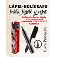 thumbnail image 2 of Bolígrafo rellenador de Barba y bigote JYE Negro, 2 of 4