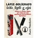 thumbnail image 2 of Bolígrafo rellenador de Barba y bigote JYE Negro, 2 of 4