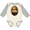 thumbnail image 3 of Inktastic Funny Rockin' Shakespeare Boys or Girls Long Sleeve Baby Bodysuit, 3 of 5