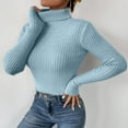 thumbnail image 6 of Aoochasliy Womens Sweaters Clothes Pullover Cardigan Soild Long Sleeve Round-Neck, 6 of 9