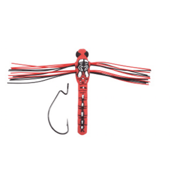 LUNKERHUNT LP LH DRAGONFLY 3 1/4OZ CARDINAL DRGF02