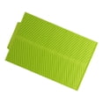thumbnail image 3 of Drainable Heat Insulation Pad Silicone Table Placemat Pot Bowl Dish Mat Kitchen GadgetsGreen, 3 of 7