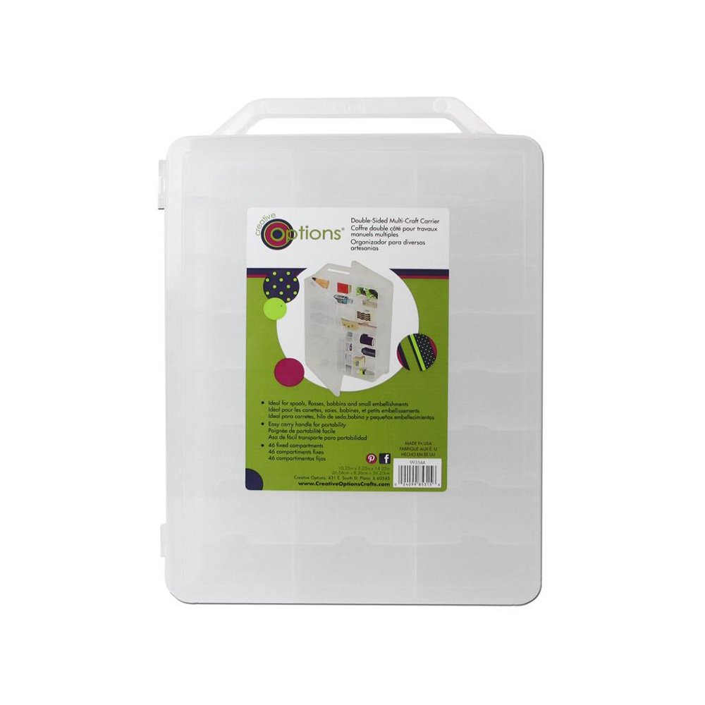 Creative Options Double Sided Multi Craft Organizer, 1 Each Walmart