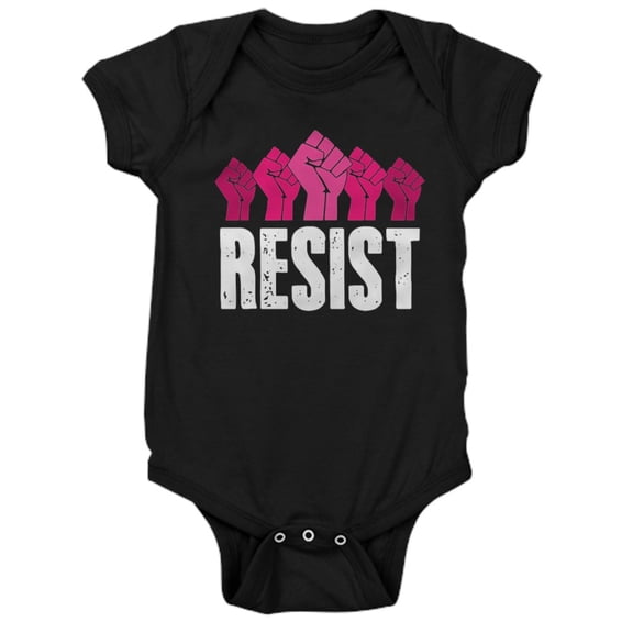 CafePress - Resist - Cute Infant Bodysuit Baby Romper