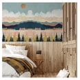 thumbnail image 4 of Wall Mural Nordic Nature Landscape Removable Wallpaper Wall Sticker for Bedroom Living Room - "x72", 4 of 7