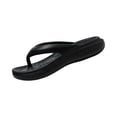 thumbnail image 2 of Willtoo Womens EVA Orthopedic Thick Sole Flip Flops Summer Round Toe Arch Support Soft Sole Thong Sandals for Beach Walking Shower Indoor Outdoor, 2 of 4