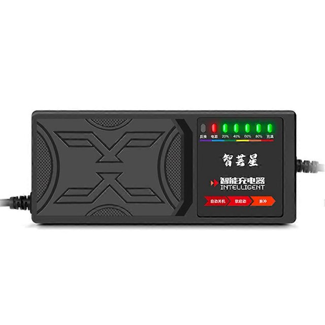 48V 20AH Electric Vehicle Charger 7 Light Display Power Display Current Leakage Protection/Full Pul