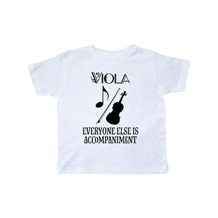 

Inktastic Viola Music Gift Funny Violist Joke Gift Toddler Boy or Toddler Girl T-Shirt