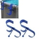 thumbnail image 5 of Ganchos Para Valla Negros Para Piscina, Antigrietas, Resistentes, Versátiles, De Plástico, Para Piscina, Soporte De Carga Fuerte, 2 Piezas, Azul Para Mangueras, 5 of 7