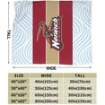 thumbnail image 3 of Norwich University Fleece Blanket, Very Soft Microfiber Flannel Blanket for Couch Warm and Cozy for All Seasons, 3 of 6