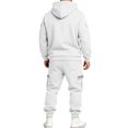 thumbnail image 5 of Leey-World Men Clothes Sets Outfits Jogging Suits for Men Activewear Work Out Hoodie and Sweatpants Set Casual Big and Tall Baggy Jumpsuit, 5 of 6