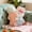 A, variant on Nordic Style Decor – Whimsical Bunny & Duck Shaped Throw Pillow, Soft Lumbar Cushion for Sofa & Bedroom (17" H x 8" W) A
