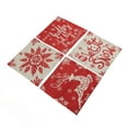 thumbnail image 1 of Christmas Pillowcase, Christmas Pillow Covers Invisibility Zipper Deer Snowflake Snowman  For Home Couch 01, 1 of 8