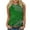 E-Green, variant on GERsome Womens Tank Tops for Summer Beach Vacation Crewneck Loose Fit Casual Sleeveless T Shirts S-2XL
