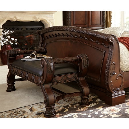 Signature Design By Ashley North Shore Dark Brown Upholstered