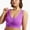 23-Purple, variant on Supportive Bras for Women Athletic Breathable Workout Gym Yoga Activewear Seamless High Impact Bralettes L 01-Black