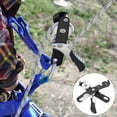 thumbnail image 2 of Climbing Rope Grab, Black High Strength Climbing Descender, Self-braking For Camping For Climbing, 2 of 8