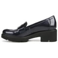 thumbnail image 3 of Naturalizer Women's Dakota Lug Loafer Midnight Blue Patent 8W, 3 of 5
